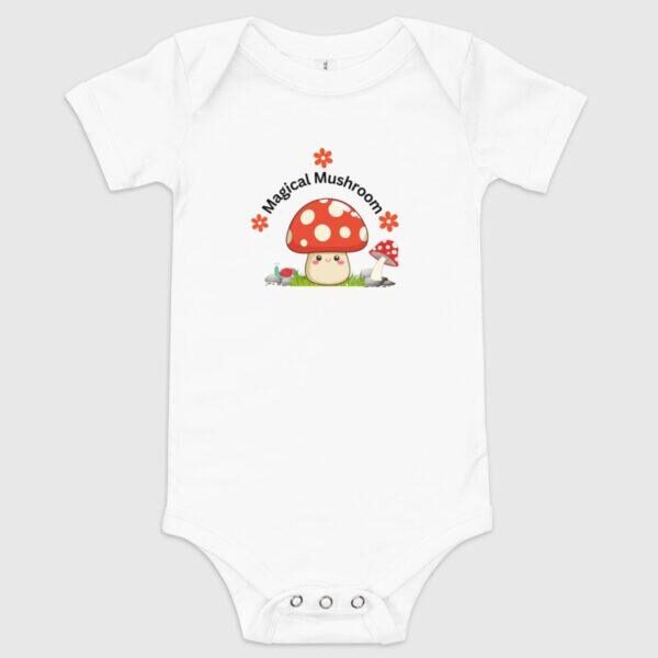 Magical Mushroom Baby Bodysuit