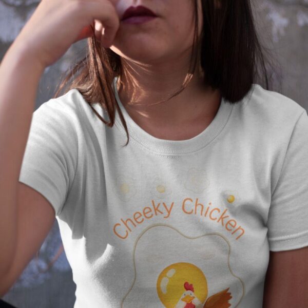 Organic Cotton Cheeky Chicken Children's T-shirt