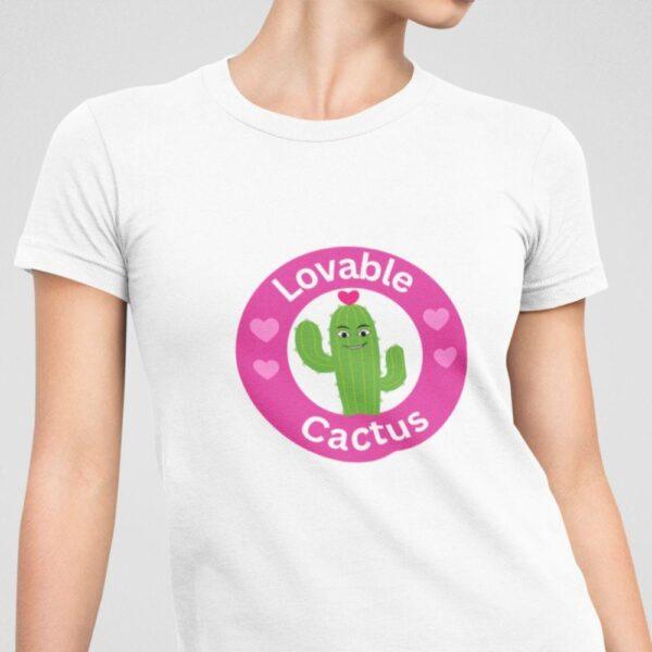 Organic Cotton Lovable Cactus Children's T-shirt