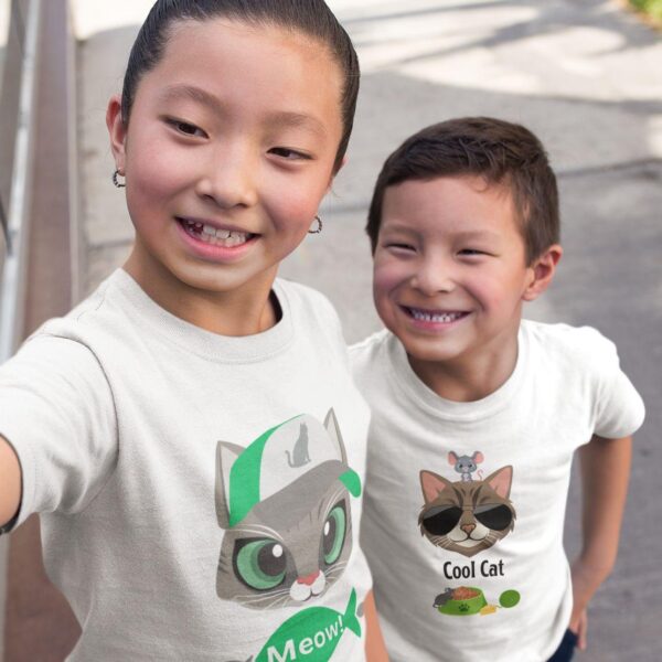 Organic Cotton Meow! Children's T-shirt