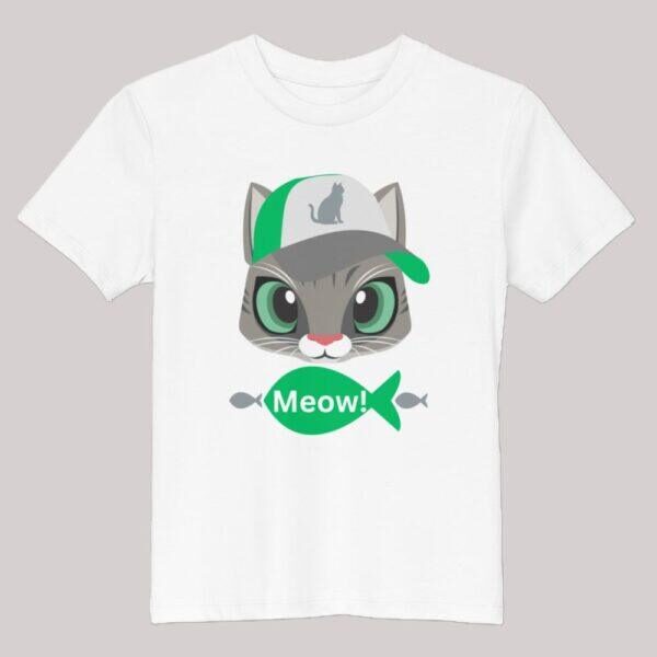 Organic Cotton Meow! Children's T-shirt