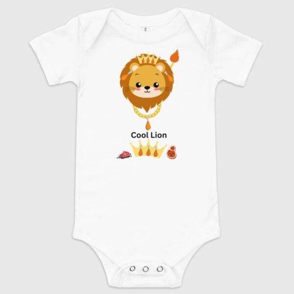 Cool Lion Baby Bodysuit