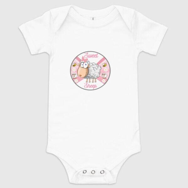 Sweet Sheep Baby Bodysuit