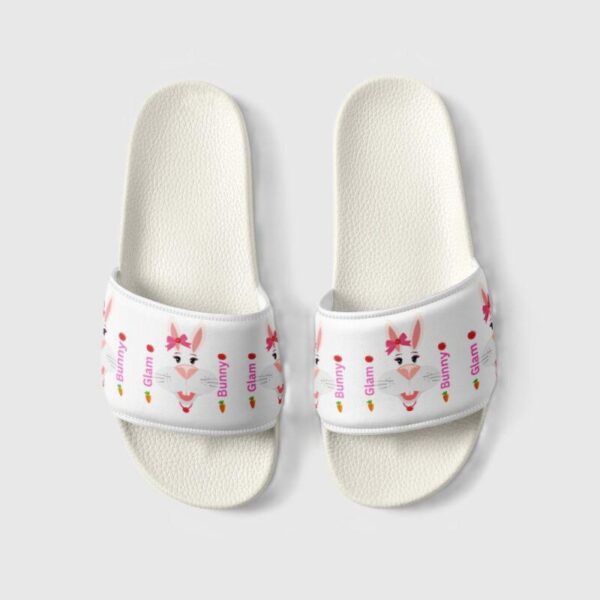 Women's Glam Bunny Slides