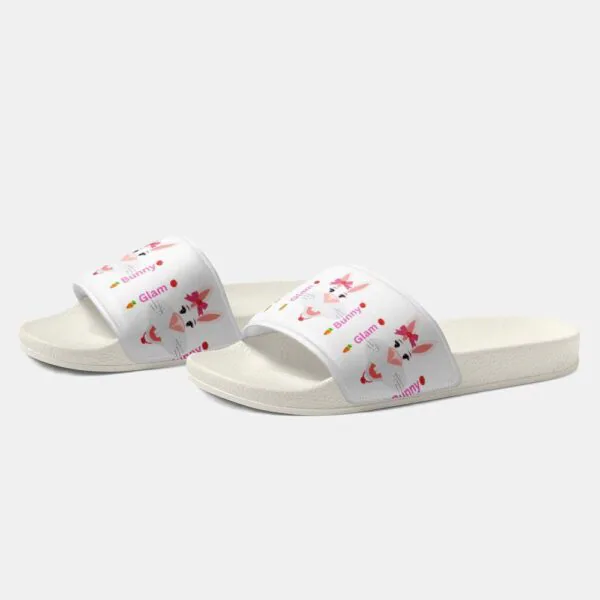 Women's Glam Bunny Slides