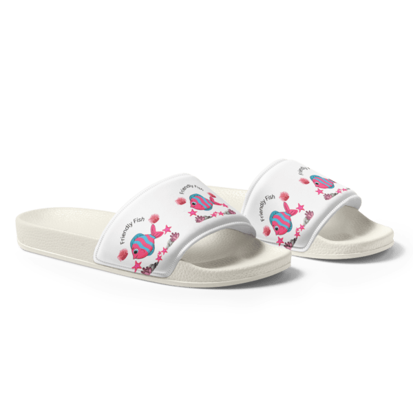 Women's Friendly Fish Slides - Image 4