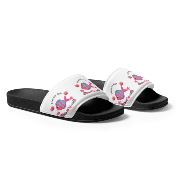 Women's Friendly Fish Slides - Image 3