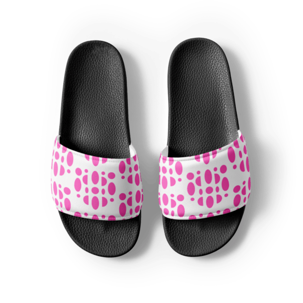 Women's Pink Tortoiseshell Slides