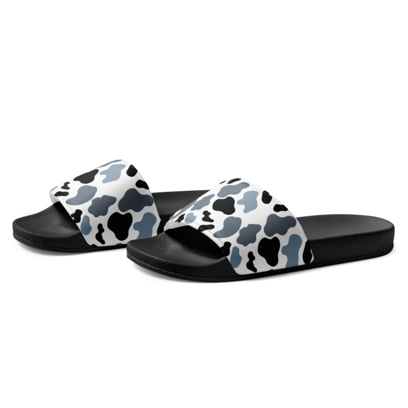 grey-black-animal-print-womens-slides