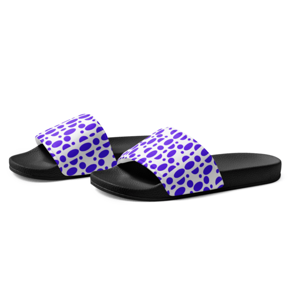 Women's Purple Tortoiseshell Slides - Image 3