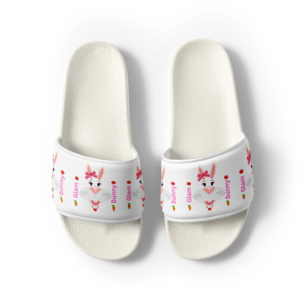 Women's Glam Bunny Slides