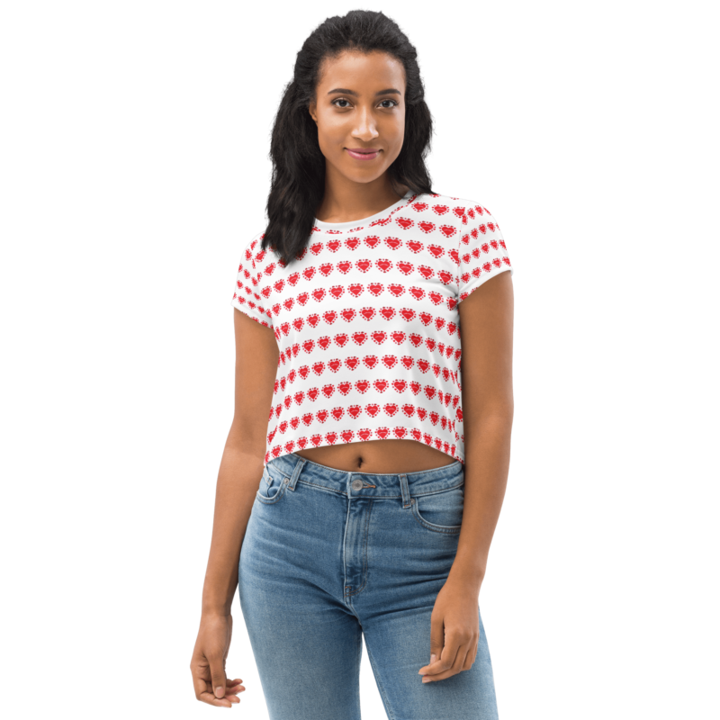 womens-crop-top-lovable-ladybird-red-heart-print