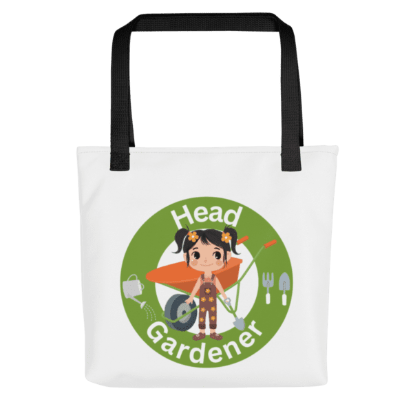 Head Gardener Polyester Tote bag