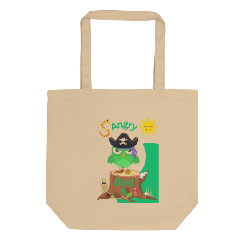 organic-cotton-angry-bird-eco-tote-bag