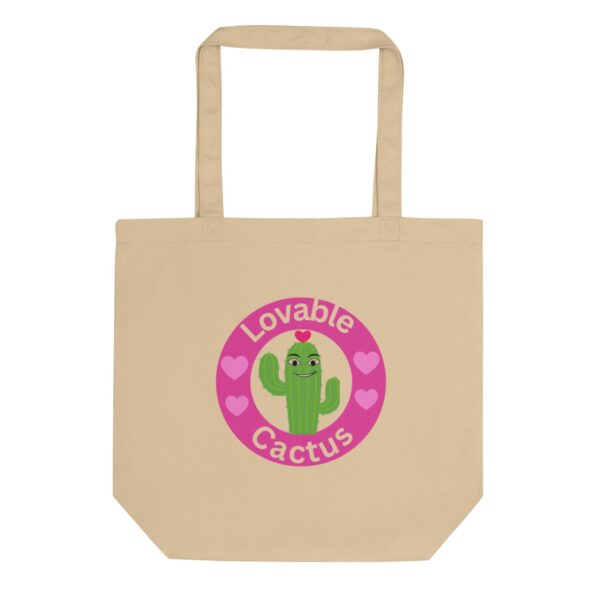 Lovable Cactus Eco-Tote Bag - Image 2