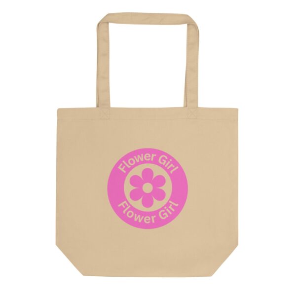 Pink Flower Girl Eco-Tote Bag - Image 2