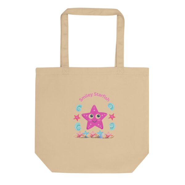 Smiley Starfish Eco-Tote Bag - Image 2