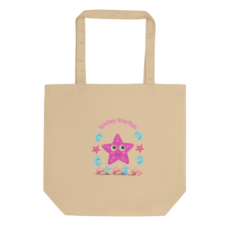 organic-cotton-smiley-starfish-eco-tote-bag