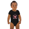 organic-cotton-baby-bodysuit-black-front-lovely-lobster