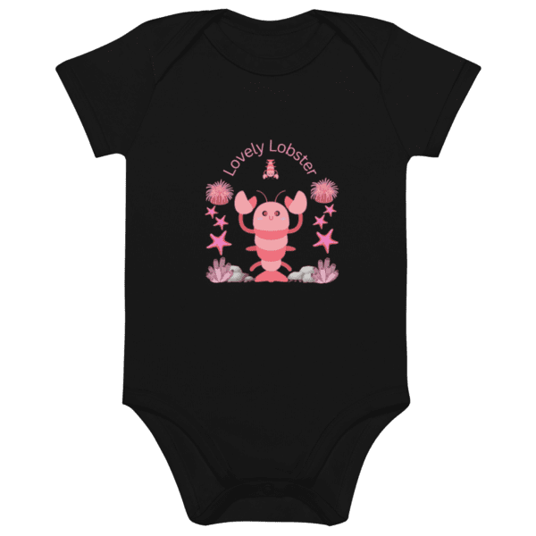 Organic Cotton Lovely Lobster Baby Bodysuit