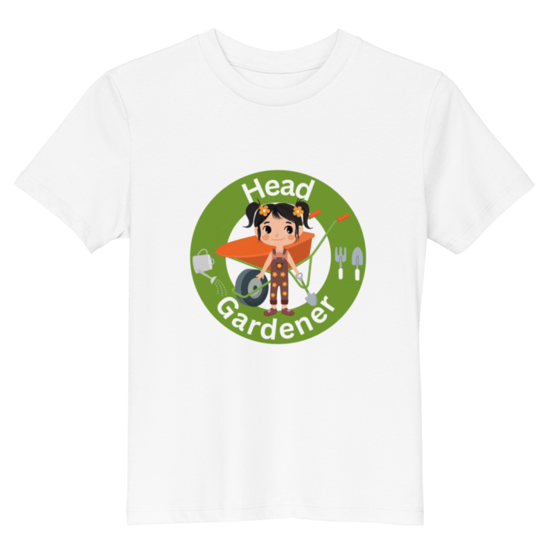 Organic Cotton Head Gardener Children's T-shirt