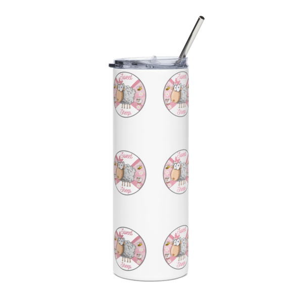 Sweet Sheep Stainless Steel Drinks Tumbler 20oz