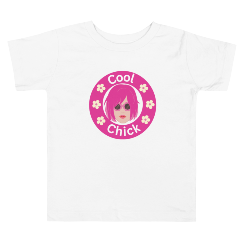 toddler-pink-cool-chick-white-t-shirt