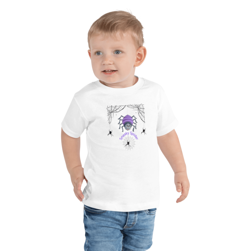 sneaky-spider-toddlers-t-shirt