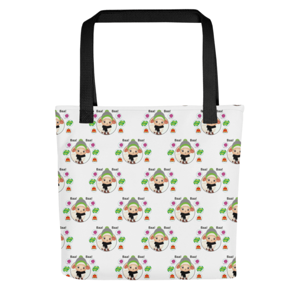 Baa! Baa! Polyester Tote Bag