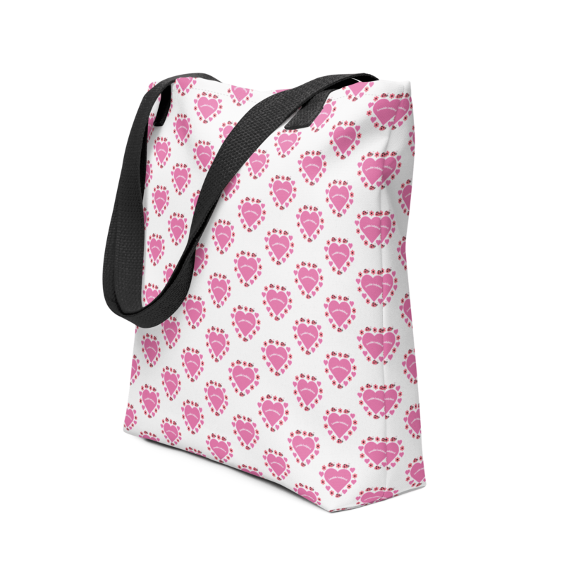 lovable-ladybird-pink-heart-tote-bag