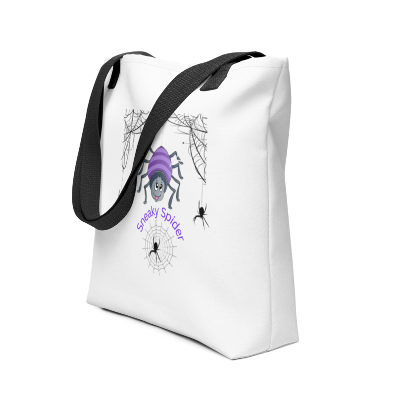 sneaky-spider-tote-bag