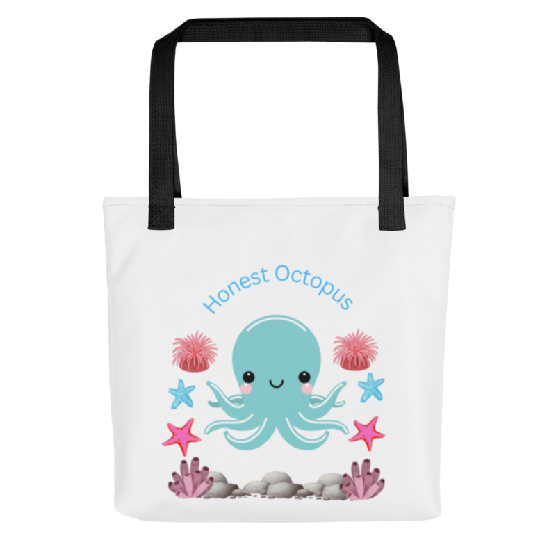 honest-blue-octopus-tote-bag