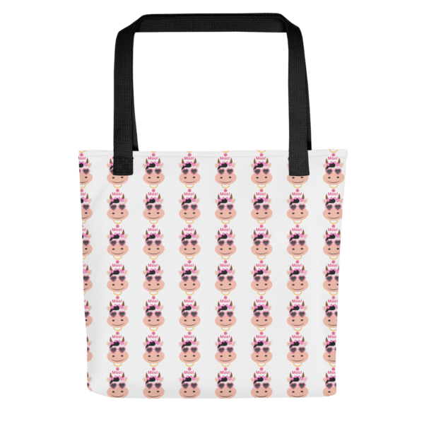 Moo! Polyester Tote Bag