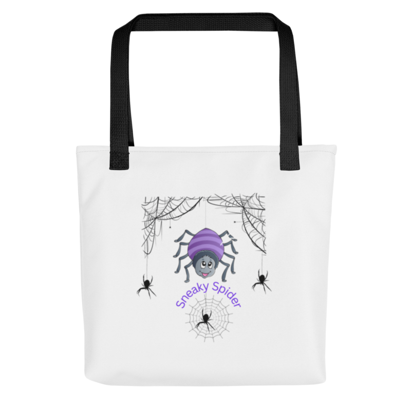 sneaky-spider-tote-bag