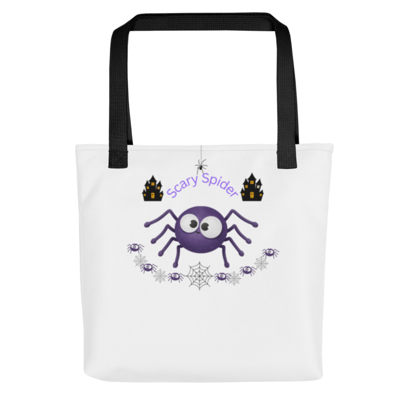 scary-spider-tote-bag