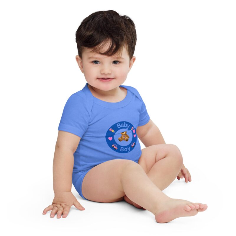 Baby Boy Print Baby Bodysuit