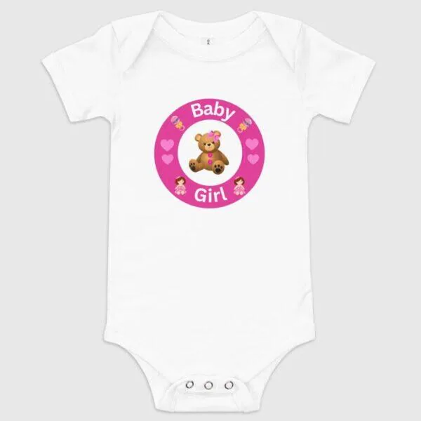 Baby Girl Baby Bodysuit - Image 2