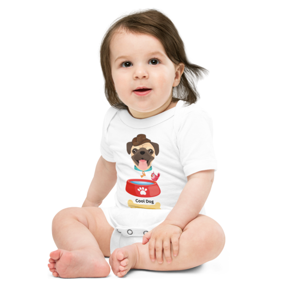 Cool Dog Baby Bodysuit