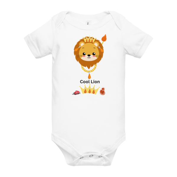 Cool Lion Baby Bodysuit