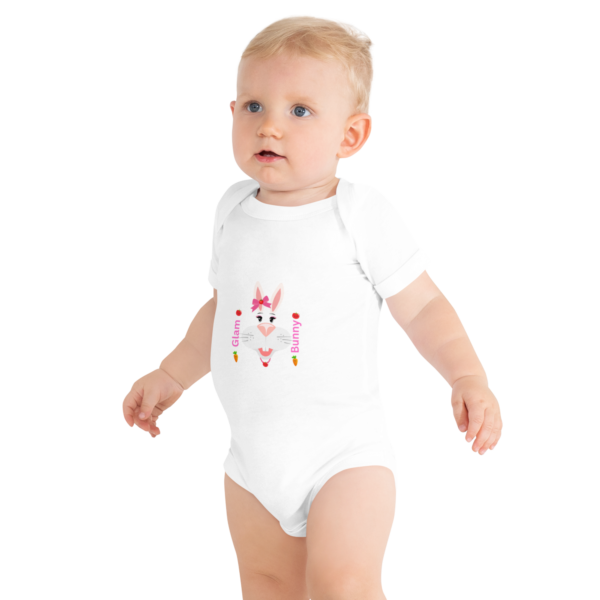 Glam Bunny Baby Bodysuit