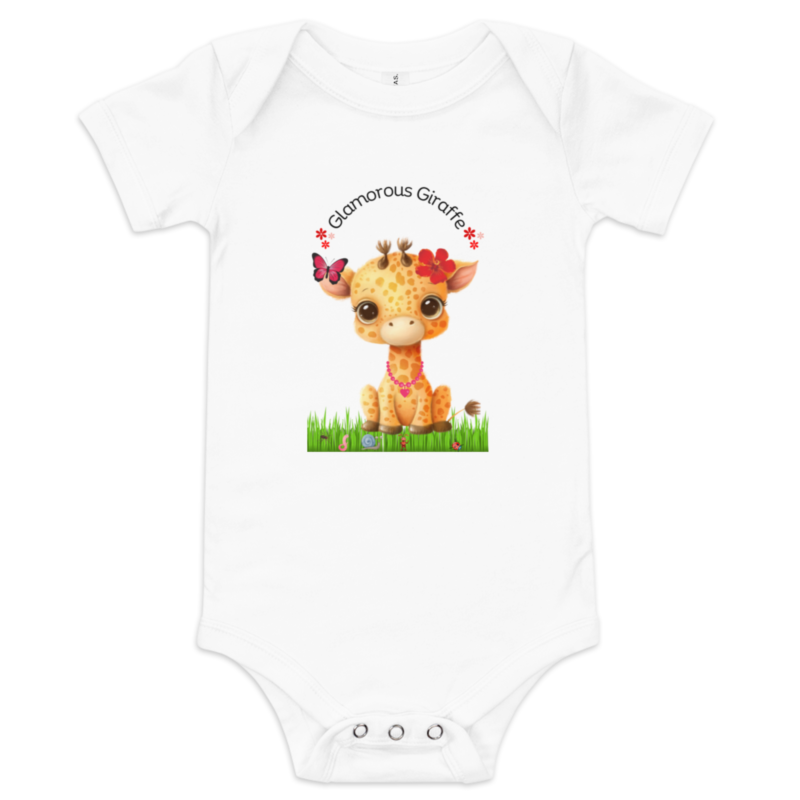 glamorous-girafee-baby-bodysuit