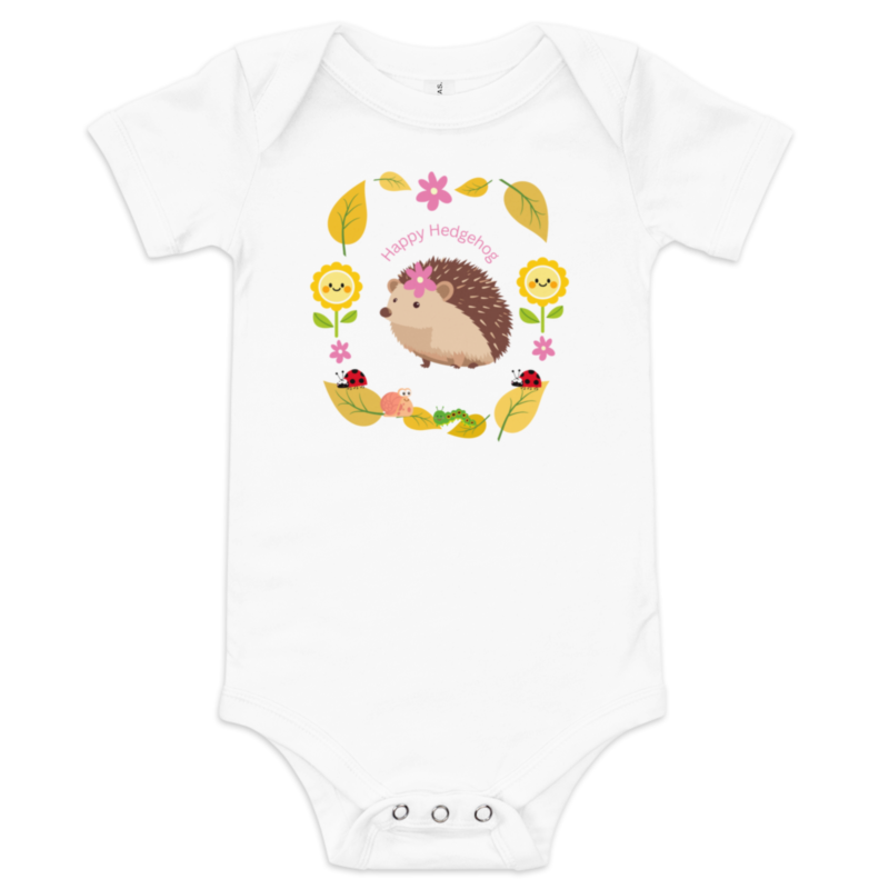 happy-hedgehog-baby-bodysuit