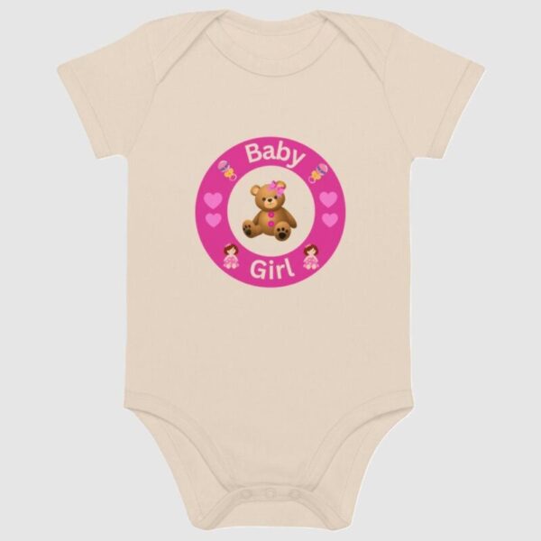 Organic Cotton Baby Girl Bodysuit