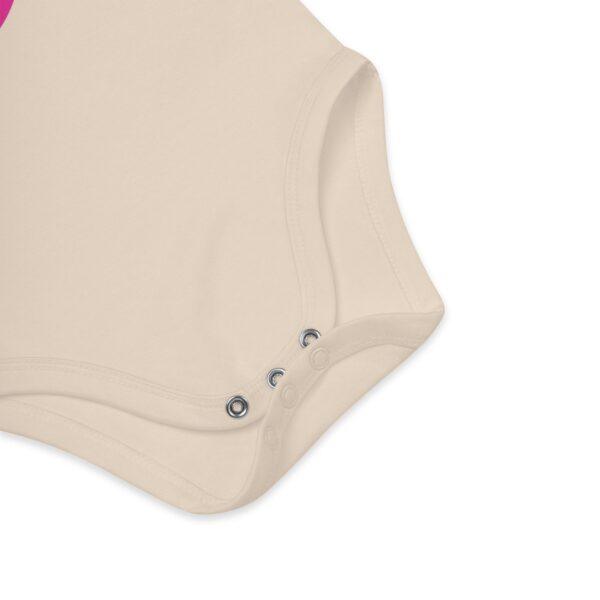 Organic Cotton Baby Girl Baby Bodysuit - Image 3