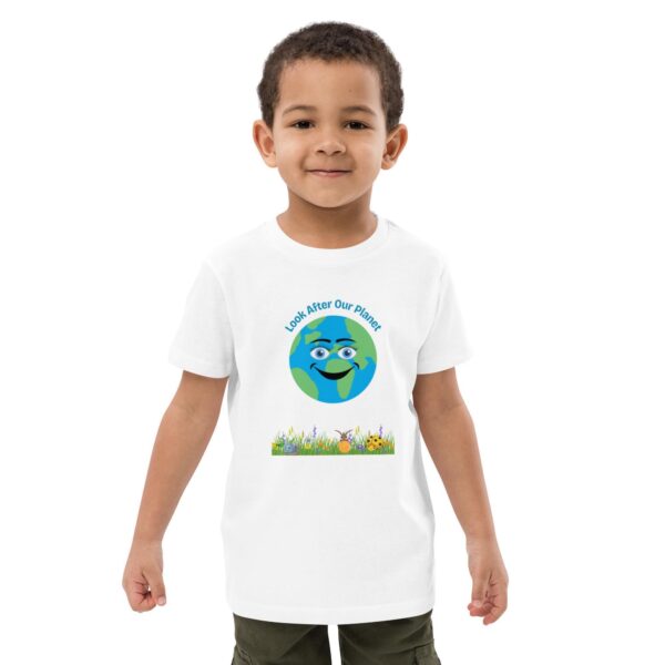 Organic Cotton Look After Our Planet Children's T-Shirt - Image 2