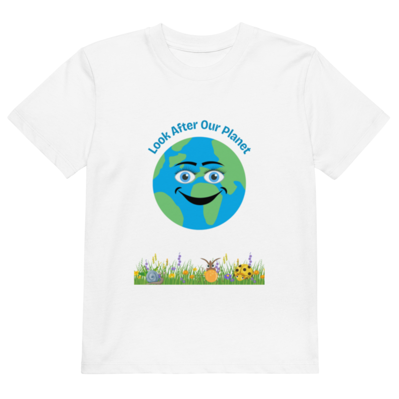 white-organic-cotton-look-after-our-planet-childrens-t-shirt