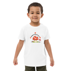 organic-cotton-red-and-white-spotted-magical-mushroom-childrens-t-shirt