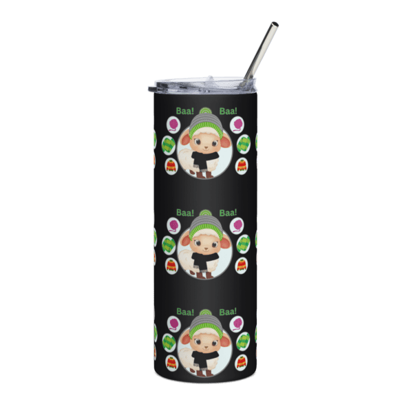 Baa! Baa! Stainless Steel Drinks Tumbler 20oz