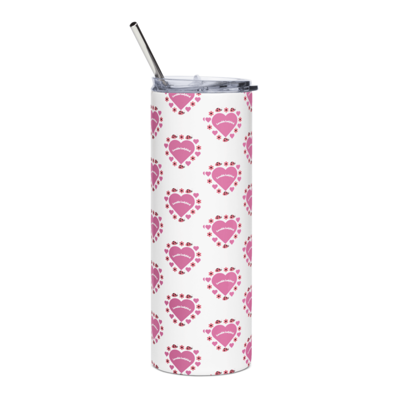 lovable-ladybird-pink-heart-drinks-tumbler-20-oz