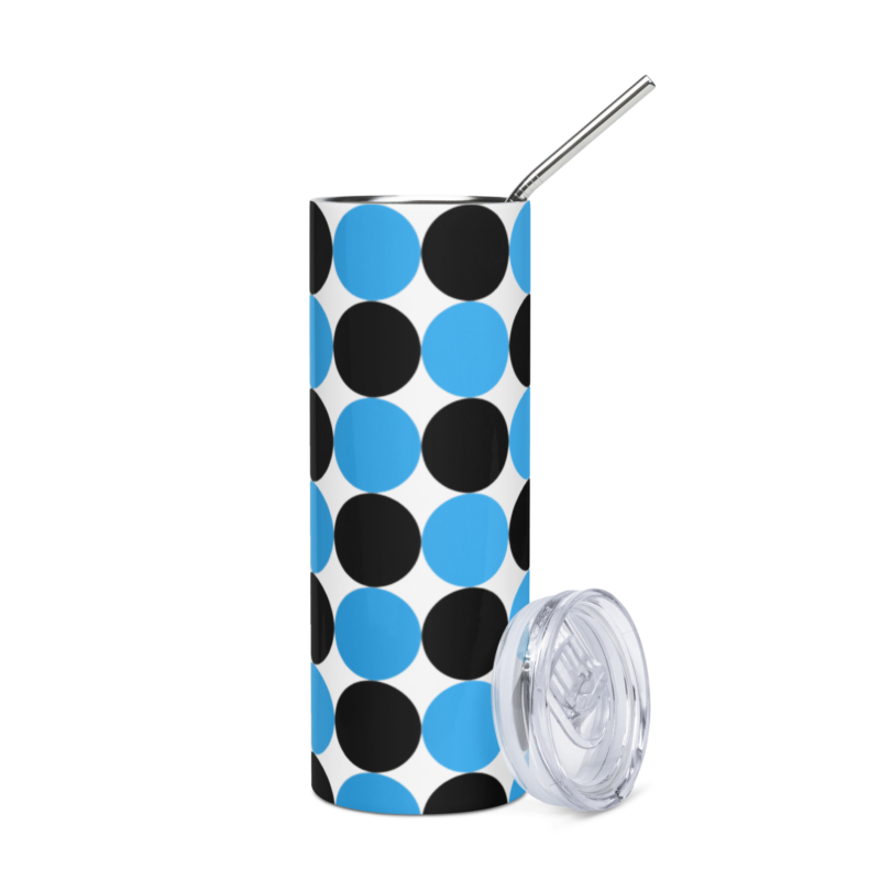 blue-and-black-spotted-stainless-steel-drinks-tumbler-20-oz